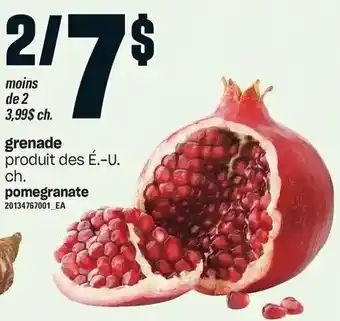 Provigo Pomegranate offer