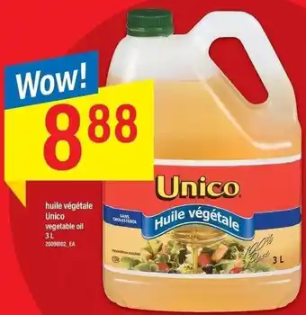 Maxi Unico Vegetable Oil 3 L offer