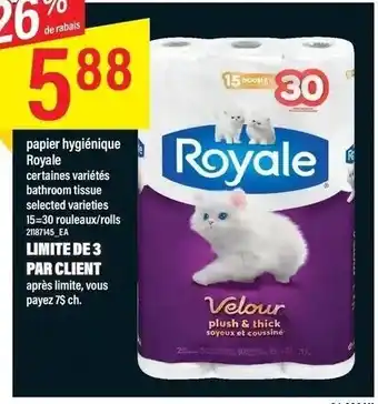 Maxi Royale Bathroom Tissue offer