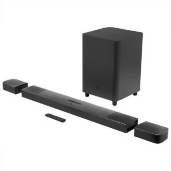 Best Buy Jbl bar 820-w 9.1 ch atmos 4k dolby vision sound bar w/ wireless 10” subwoofer and surround speakers offer