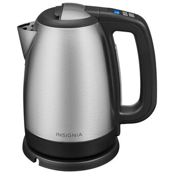 Best Buy Insignia programmable electric kettle - 1.7l - stainless steel - only at best buy offer