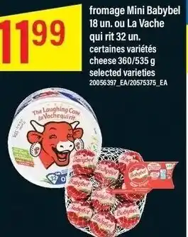 Maxi Mini Babybel Cheese 360/535g offer