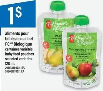 Maxi PC Biologique Baby Food Pouches 128 ml offer