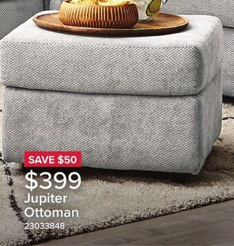 Leon's Jupiter ottoman offer