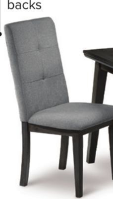 Leon's Carson side chair - grey offer