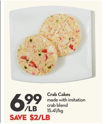Longo's Crab cakes offer