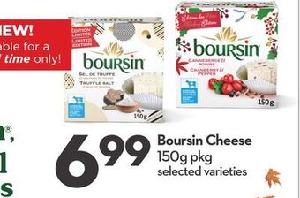 Longo's Boursin cheese offer