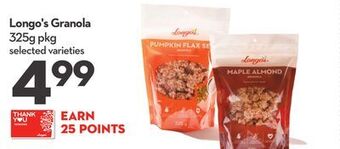 Longo's Longo's granola offer