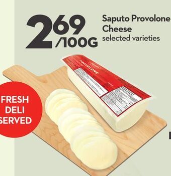 Longo's Saputo provolone cheese offer