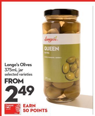 Longo's Longo's olives offer