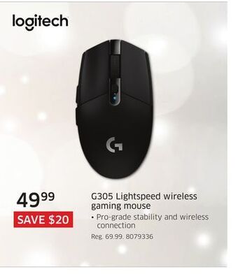 The Source Logitech g305 lightspeed wireless gaming mouse offer