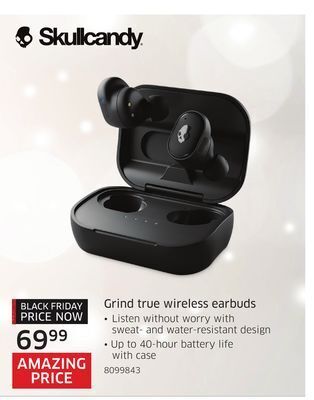 The Source Skullcandy grind true wireless earbuds offer