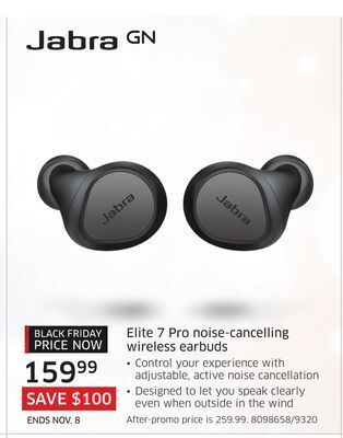 The Source Jabra elite 7 pro noise-cancelling wireless earbuds offer