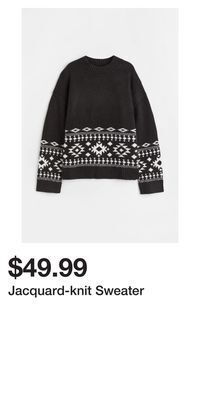 H&M Jacquard-knit sweater offer