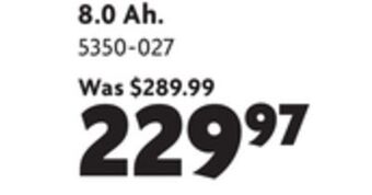 Home Hardware M18 redlithium extended capacity battery offer