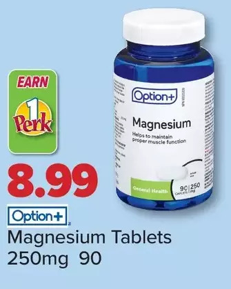 PharmaChoice Magnesium tablets offer