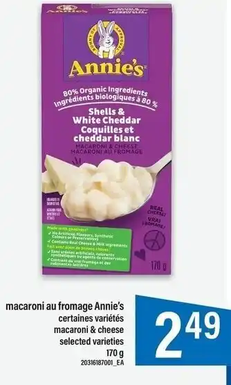 Maxi Annie's Macaroni & Cheese 170 g offer