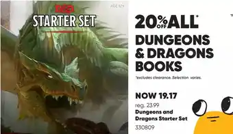 Toys R us Dungeons and dragons starter set - english edition offer