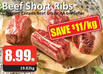 Starsky Beef short ribs offer