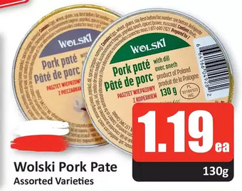 Wolski pork pate