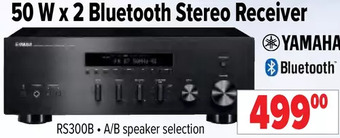 2001 Audio Video Yamaha 50 w x 2 bluetooth stereo receiver offer