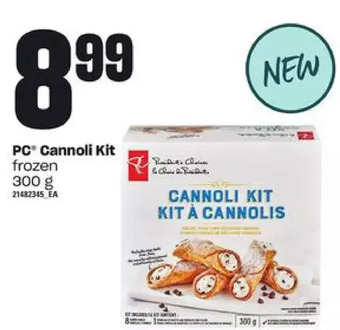 Zehrs Markets Pc cannoli kit offer