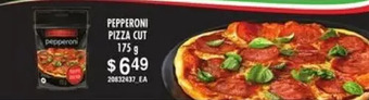 Loblaws Pepperoni pizza cut offer