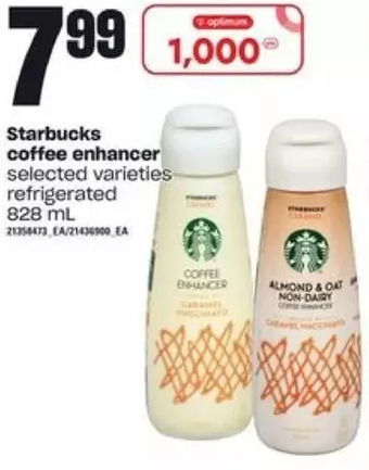 Loblaws Starbucks coffee enhancer offer