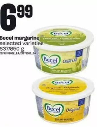 Loblaws Becel margarine offer