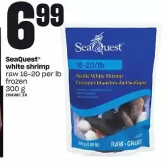 Loblaws Seaquest white shrimp offer