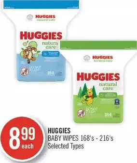 Shoppers Drug Mart Huggies baby wipes offer