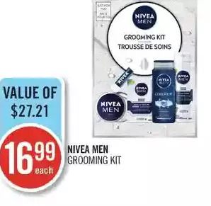 Shoppers Drug Mart Nivea men grooming kit offer