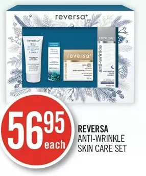 Shoppers Drug Mart Reversa anti-wrinkle skin care set offer