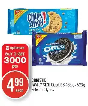 Shoppers Drug Mart Christie family size cookies offer