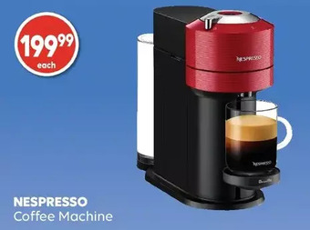 Shoppers Drug Mart Nespresso coffee machine offer
