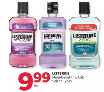 Rexall Listerine multi-benefit offer