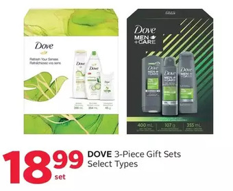 Rexall Dove gift sets offer