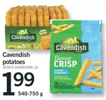 Fortinos Cavendish potatoes offer