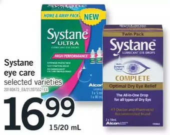Fortinos Systane eye care offer