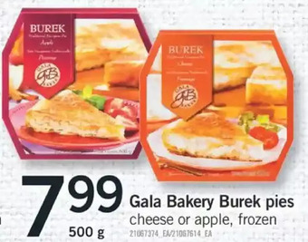 Fortinos Gala bakery burek pies offer
