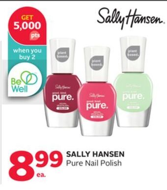 Rexall Sally hansen pure nail polish offer