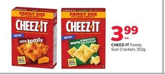 Rexall Cheez-it family size crackers offer