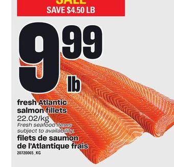 Independent City Market Filets de saumon de l'atlantique frais offer