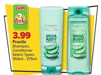 PharmaChoice Garnier fructis shampoo, conditioner offer