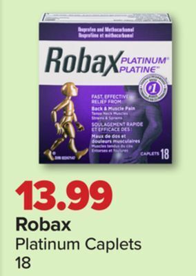 PharmaChoice Robax platinum caplets offer