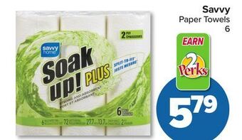 PharmaChoice Savvy paper towels offer