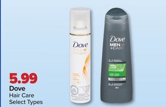 PharmaChoice Dove hair care offer