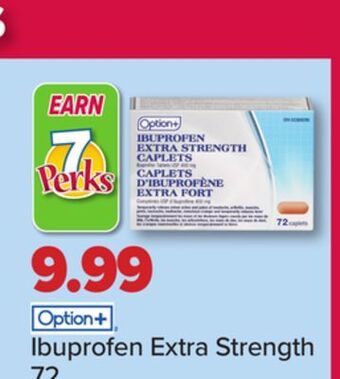 PharmaChoice Option+ ibuprofen extra strength offer