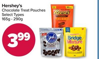 PharmaChoice Hershey's chocolate treat pouches offer