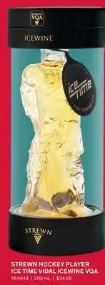 Strewn hockey player ice time vidal icewine vqa